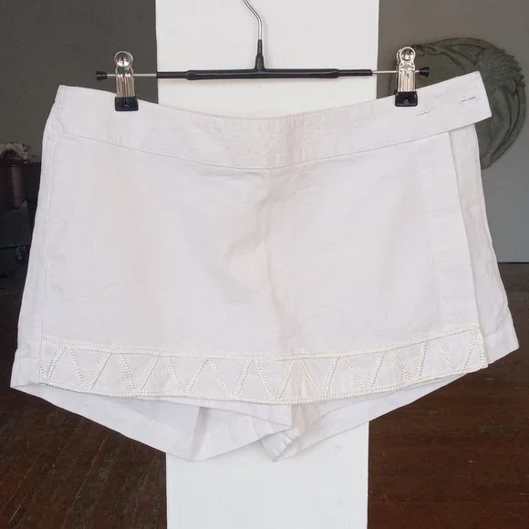 White cotton skort - Picture 1 of 7